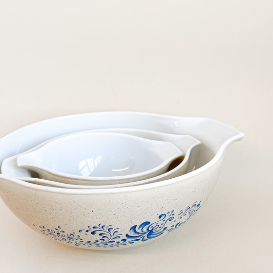 Trio bols à mélanger Pyrex Homestead