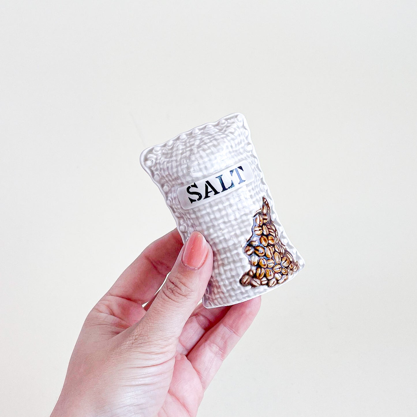 Salière poivrière sacs de café
