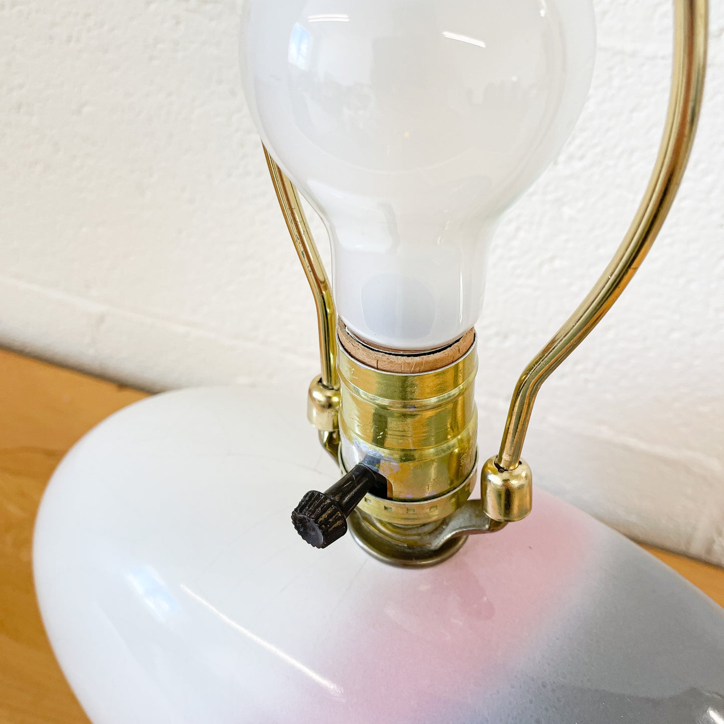 Gradient ceramic lamp