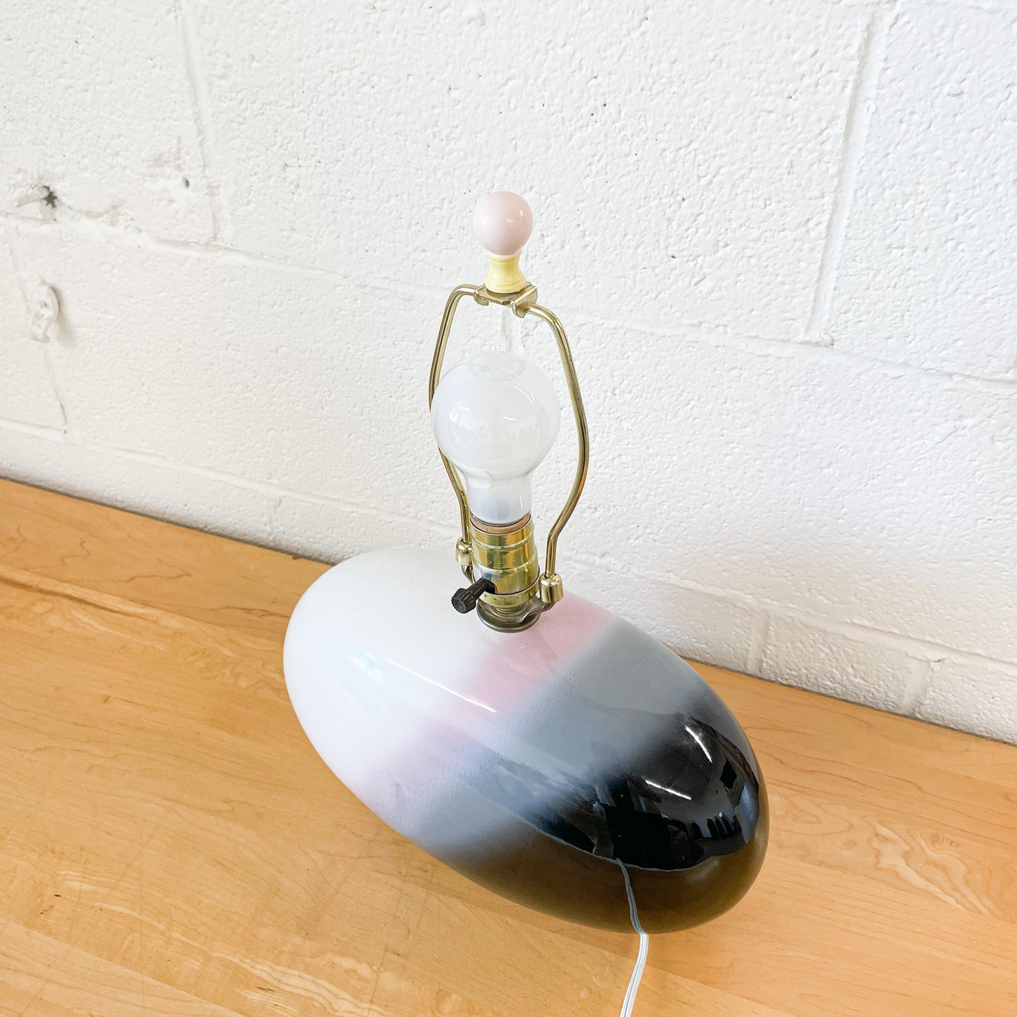 Gradient ceramic lamp