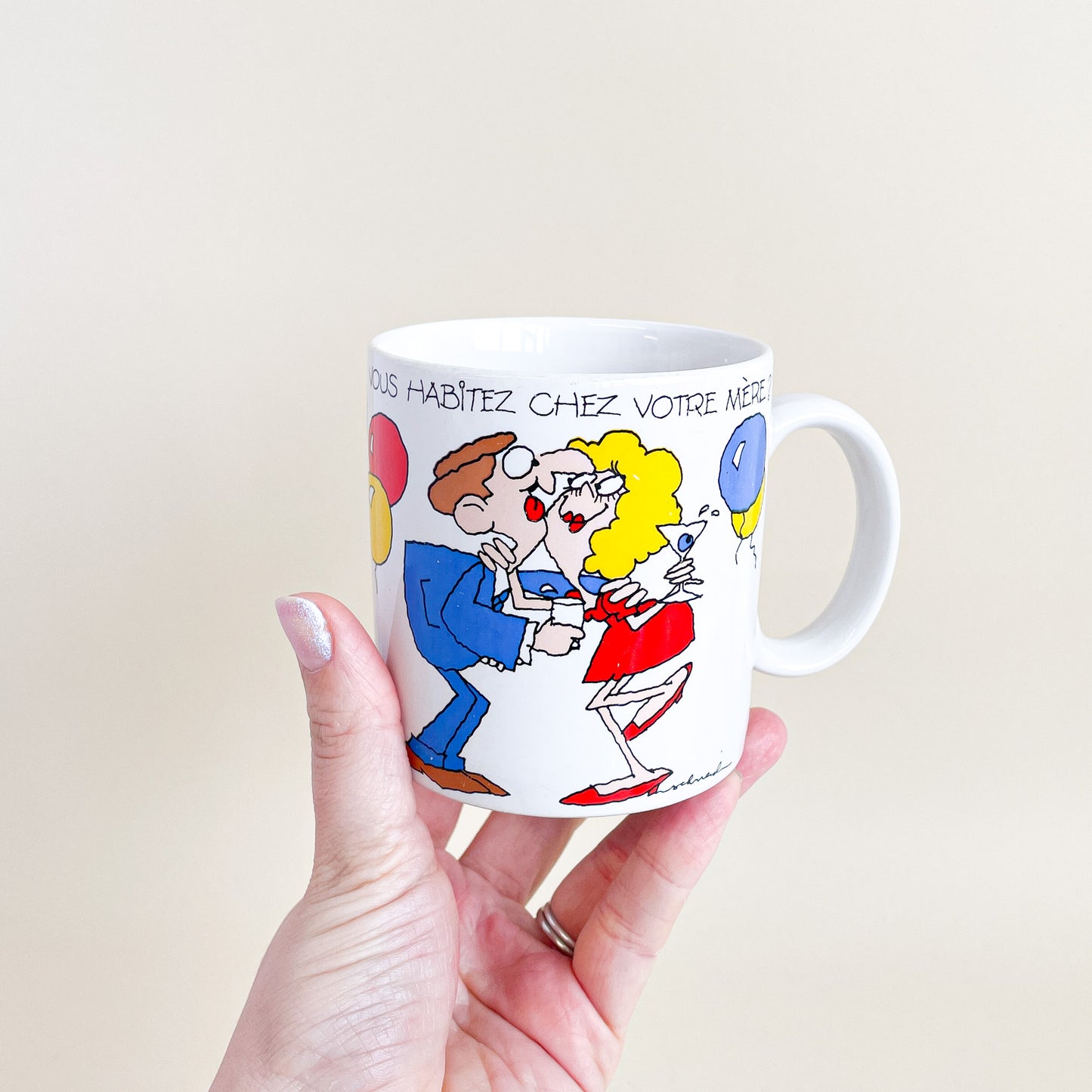 Tasse Vous habitez chez votre mère ?