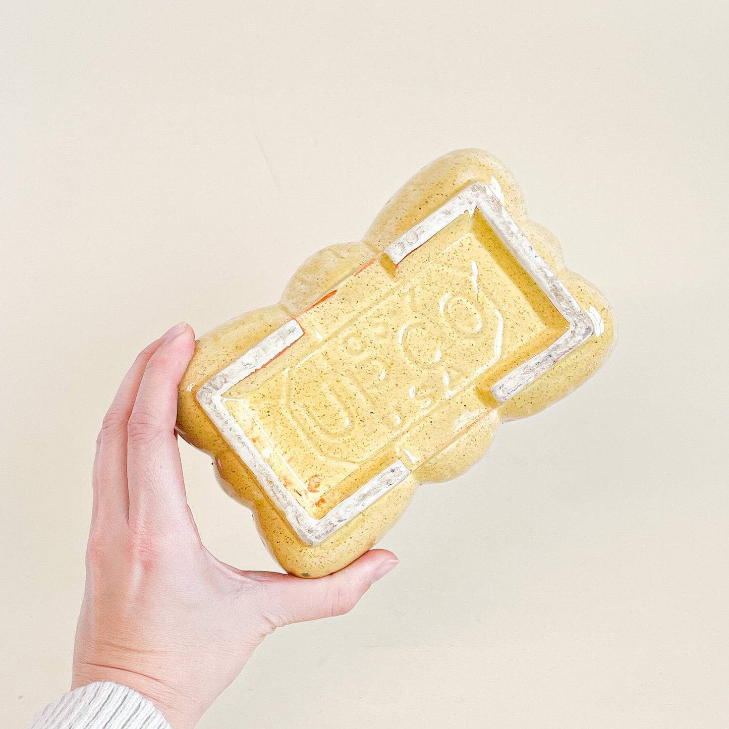 Jardinière jaune Upco USA