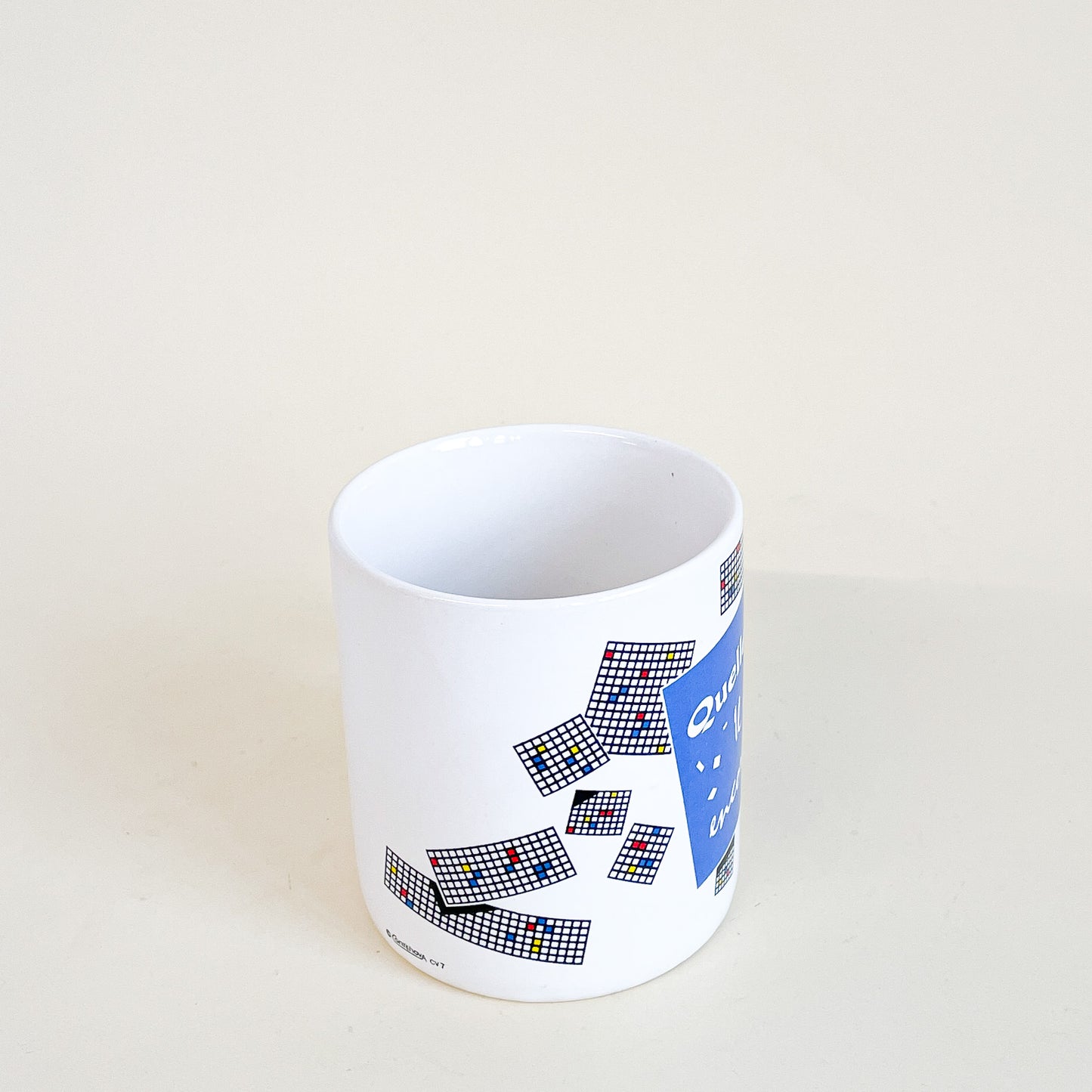 Tasse Quelle chance il en reste encore la moitié