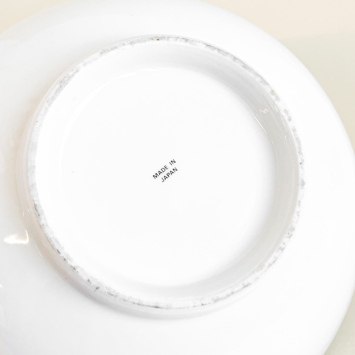 Large checkered ceramic salad bowl