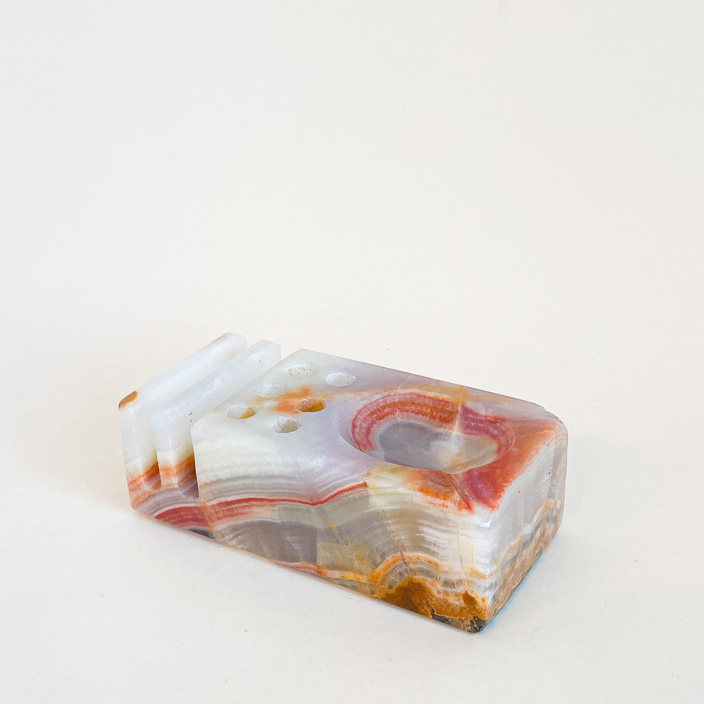 Onyx desk organizer