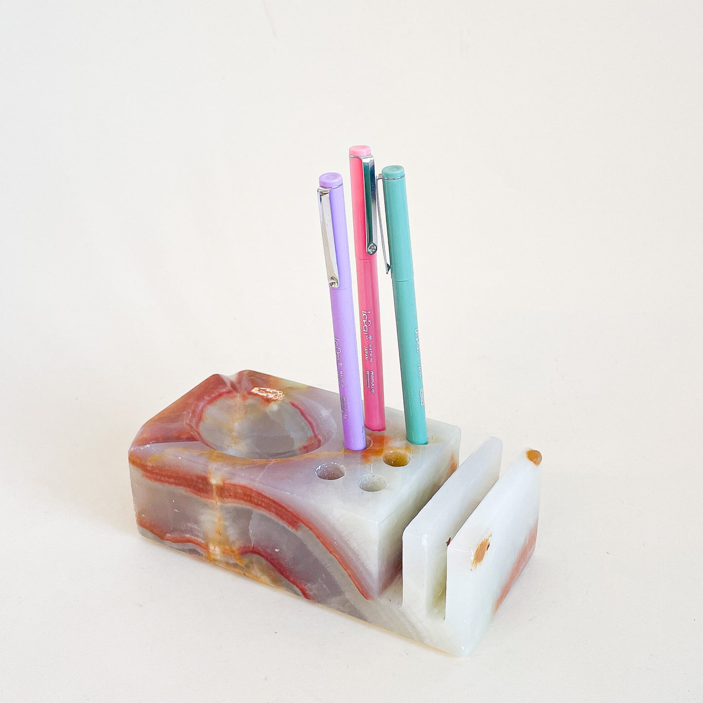 Onyx desk organizer
