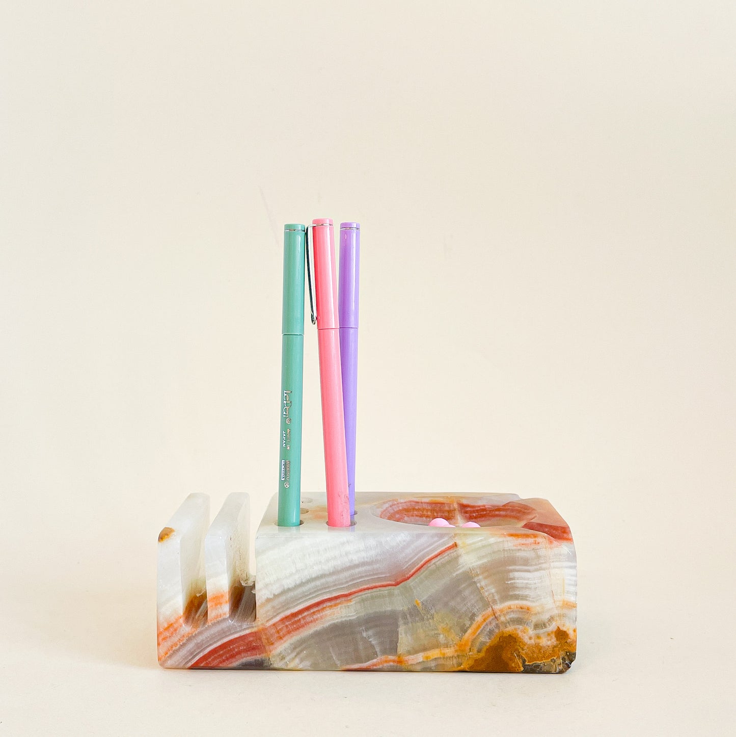 Onyx desk organizer