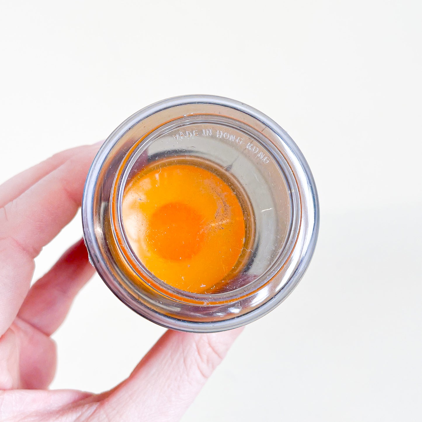 Duo petits pots en plastique fumé