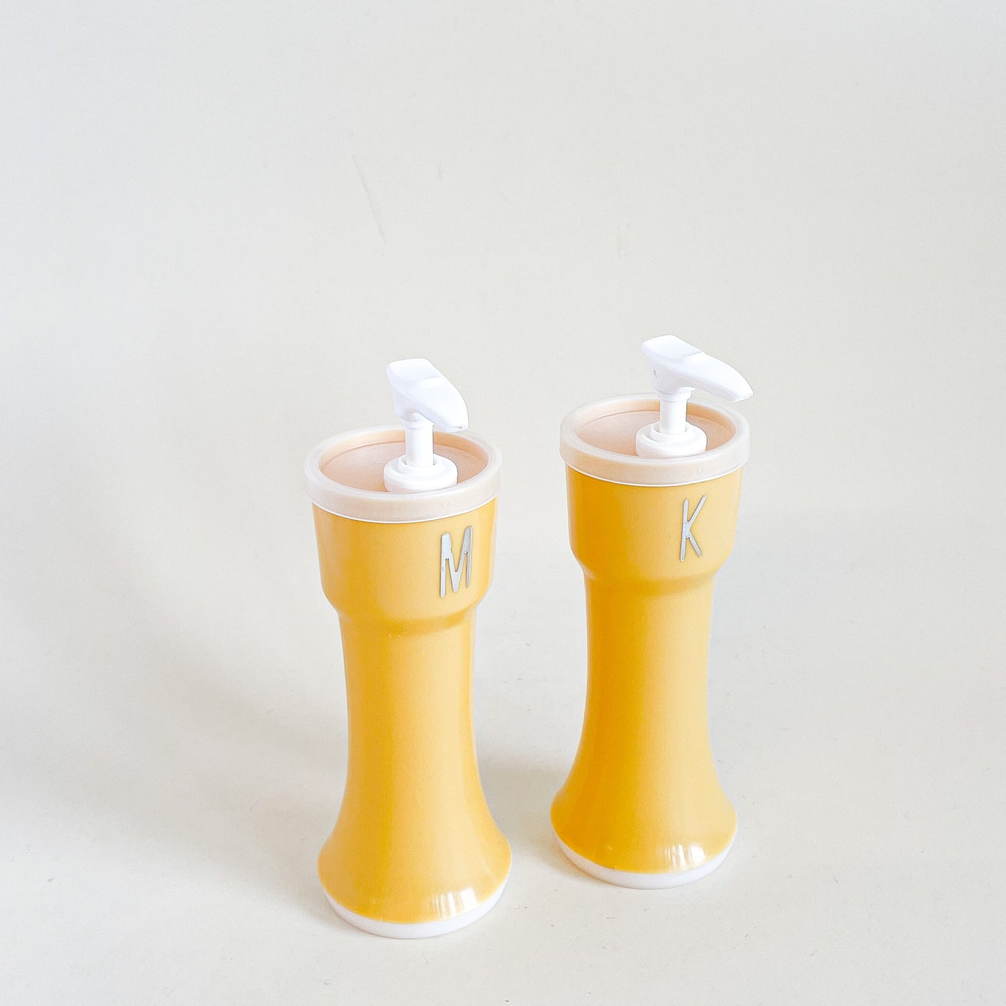 Crownware condiment bottles
