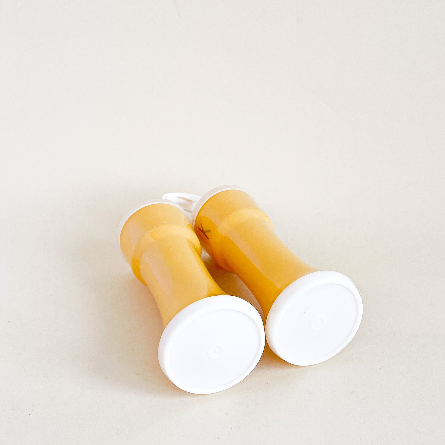 Crownware condiment bottles