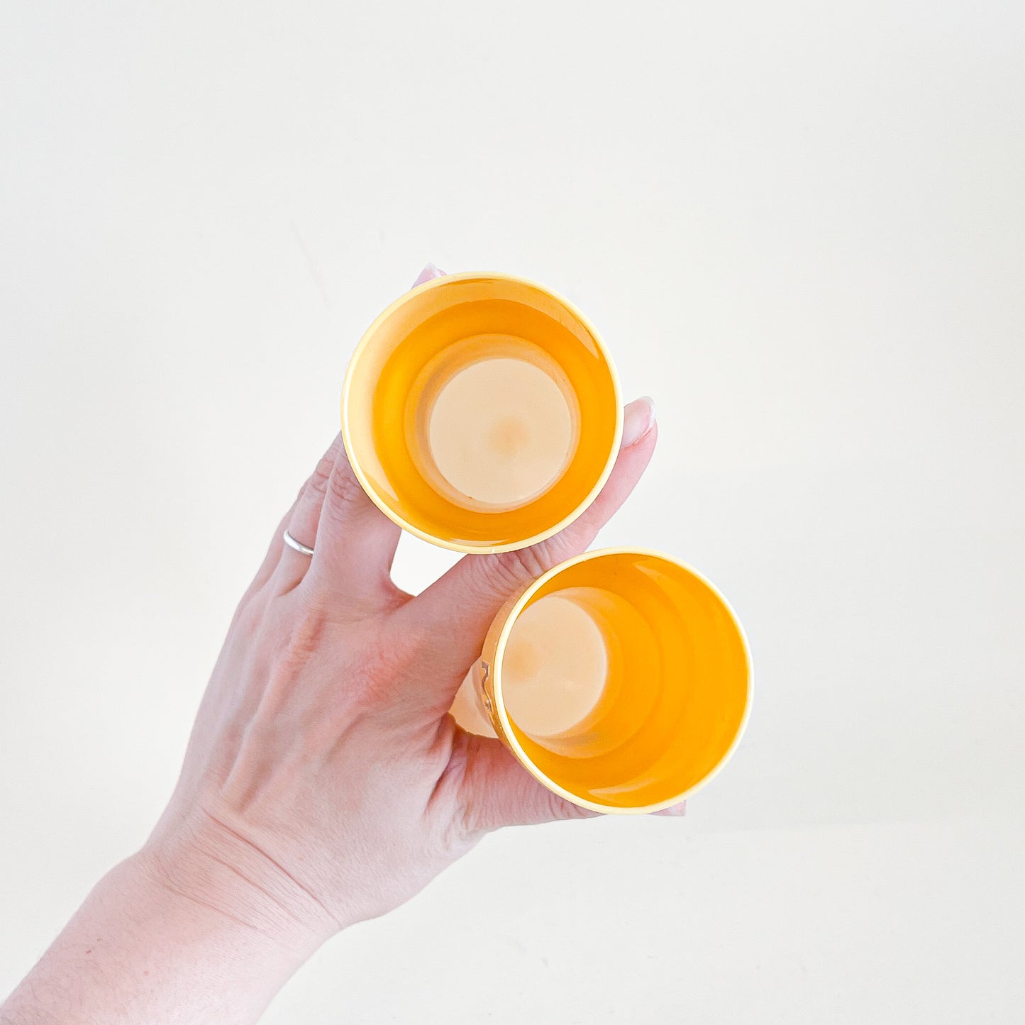 Crownware condiment bottles