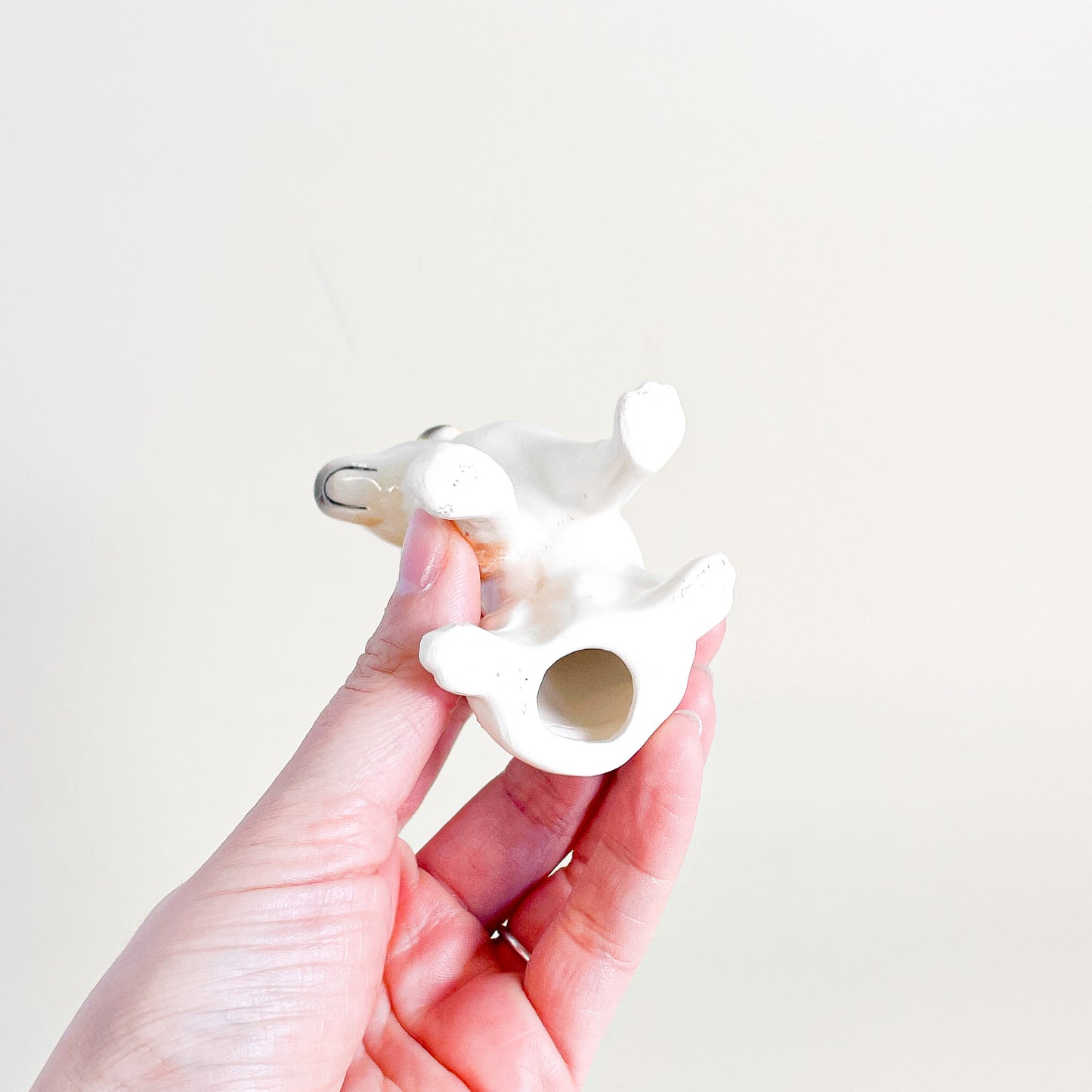 Small ceramic dog