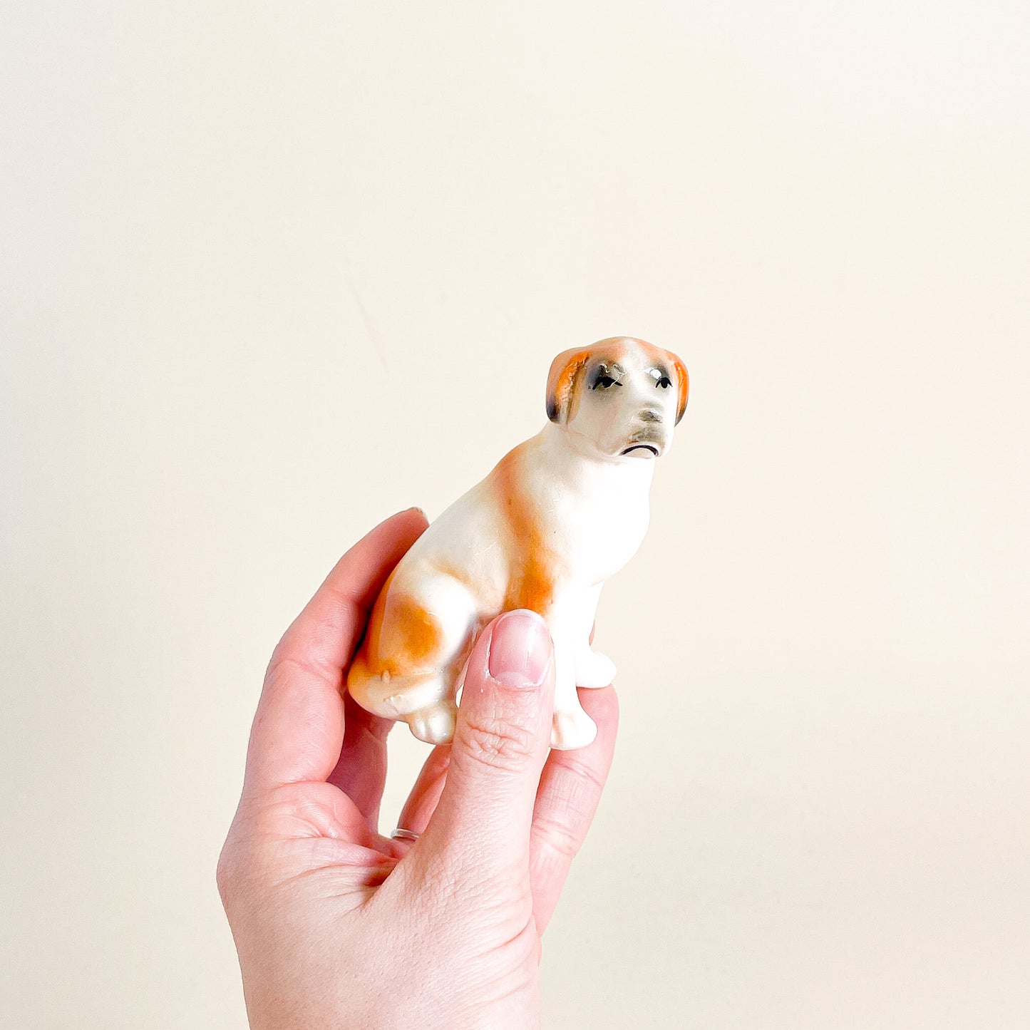 Small ceramic dog
