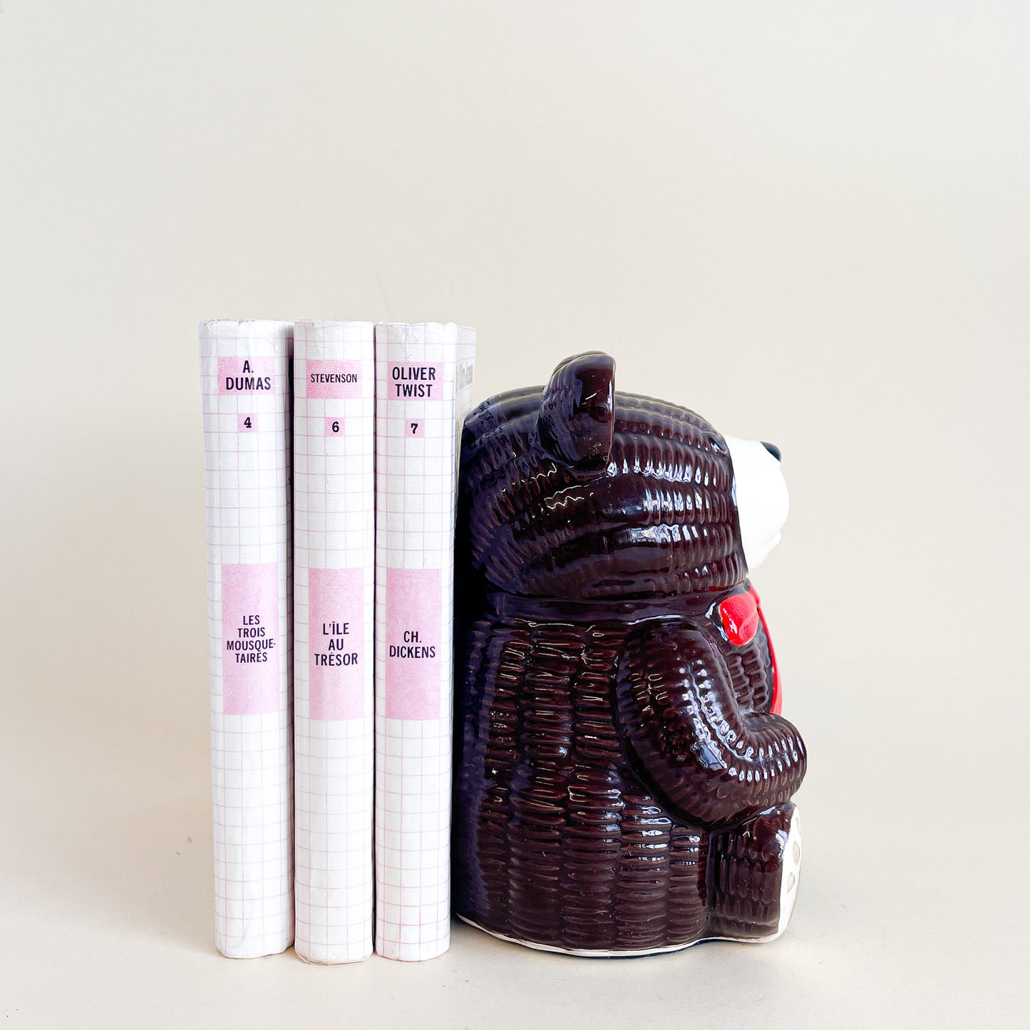Appui-livres ourson Otagiri 1979