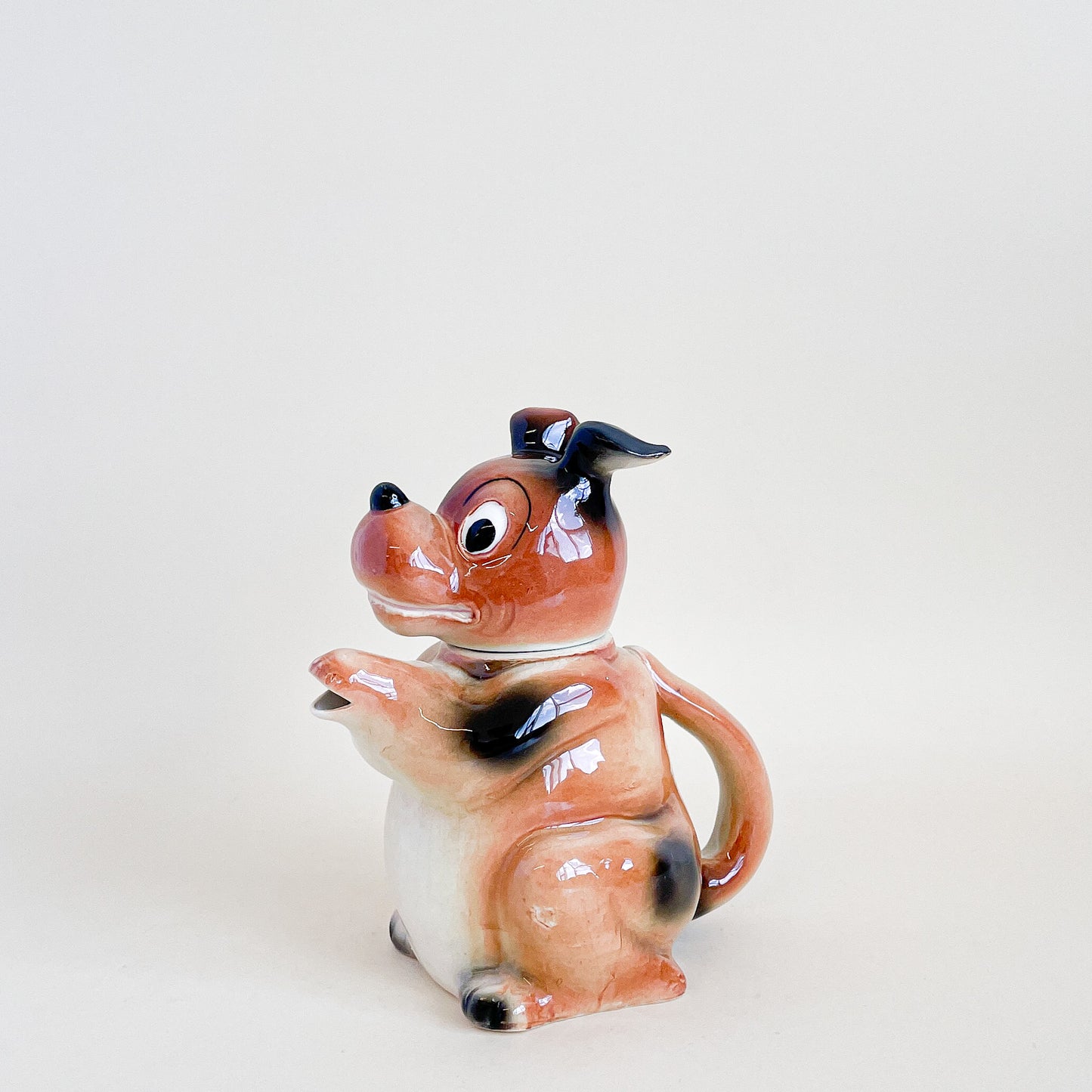 Stafford dog teapot 1951