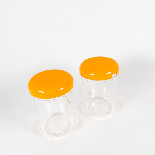 IPL André Morin yellow creamer + sugar bowl set