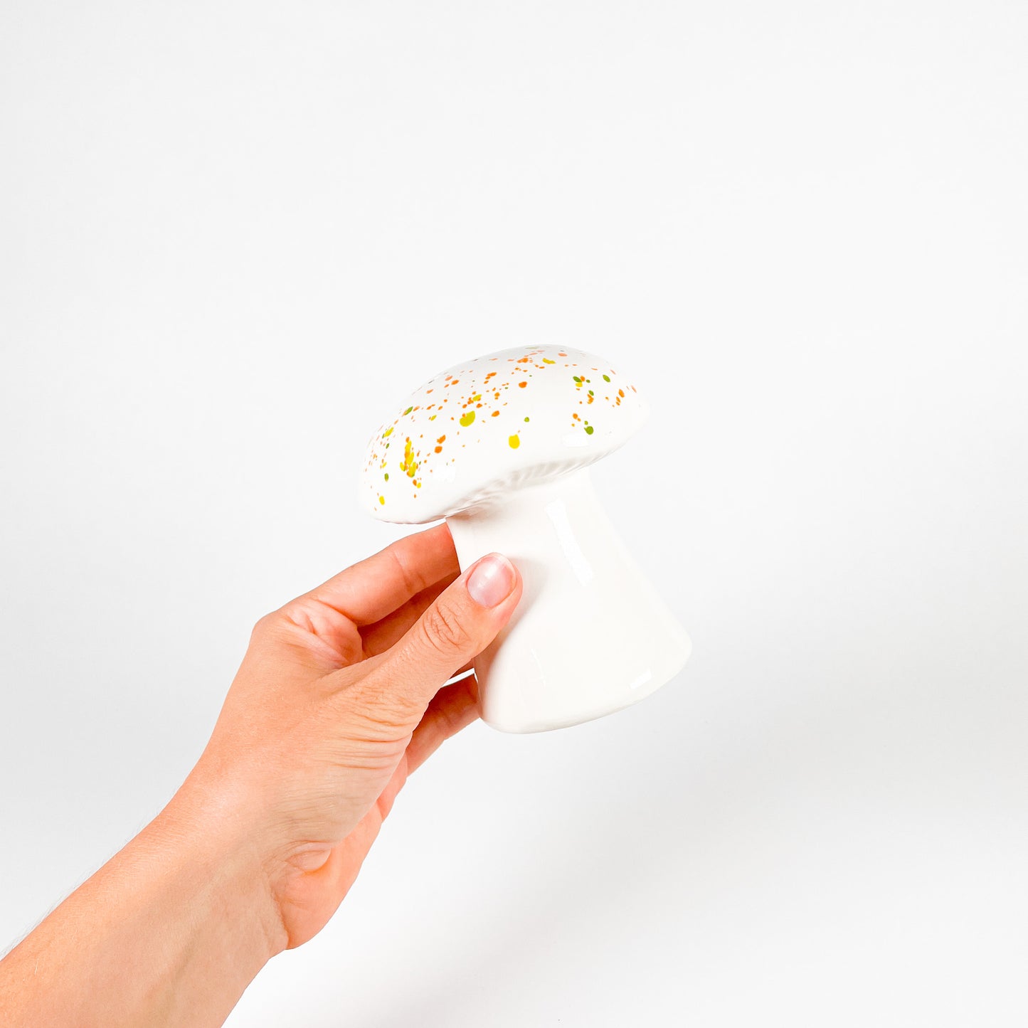 1973 ceramic mushroom salt shaker