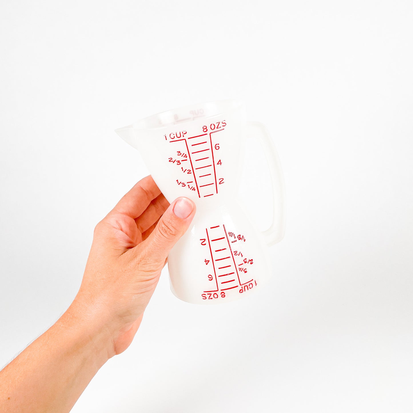 Tupperware double measuring cup