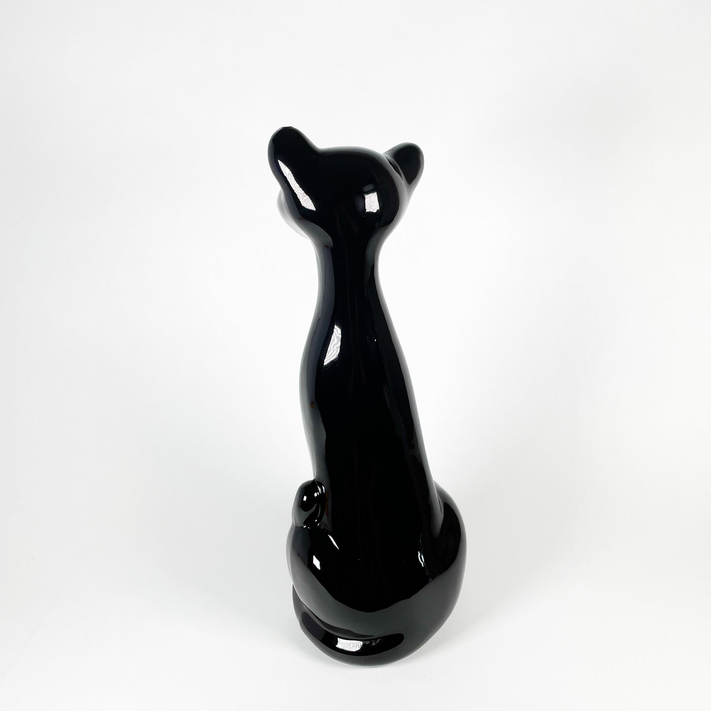 Large ceramic panther