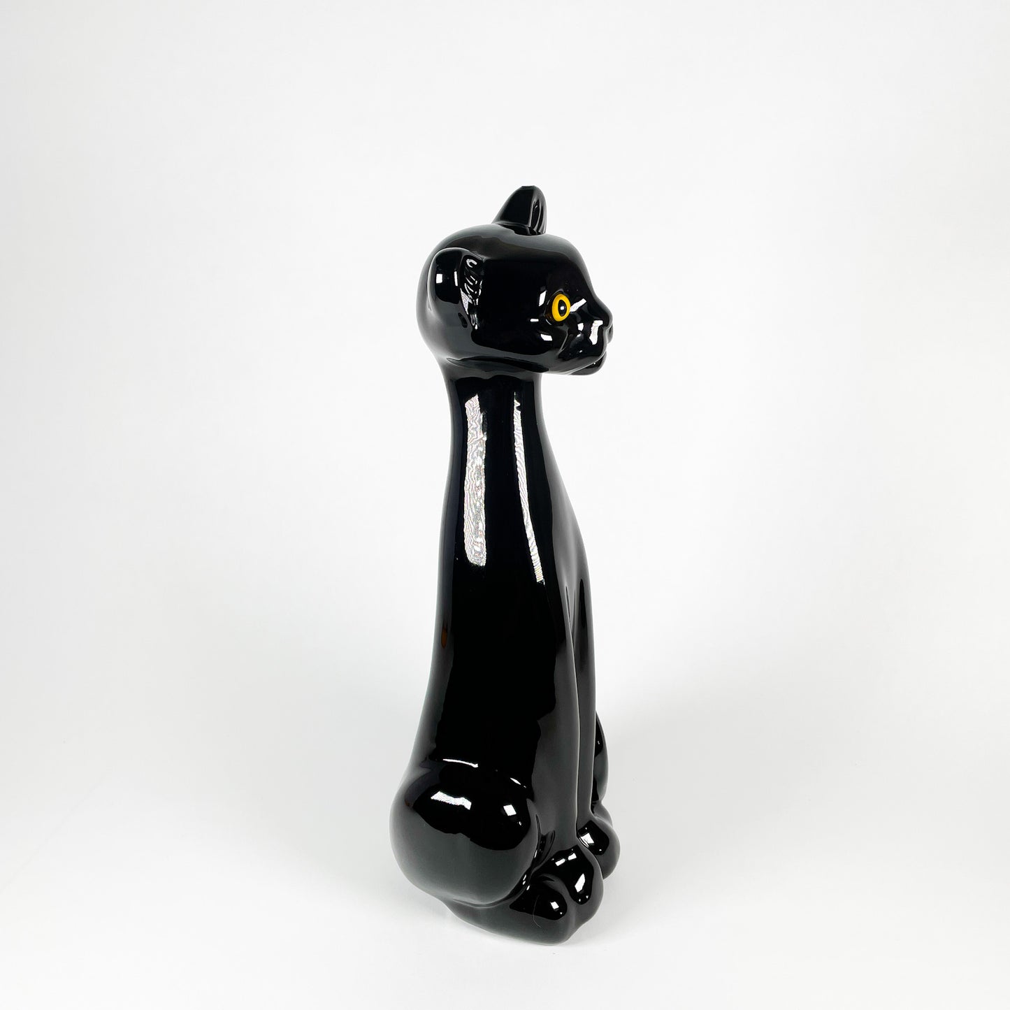 Large ceramic panther