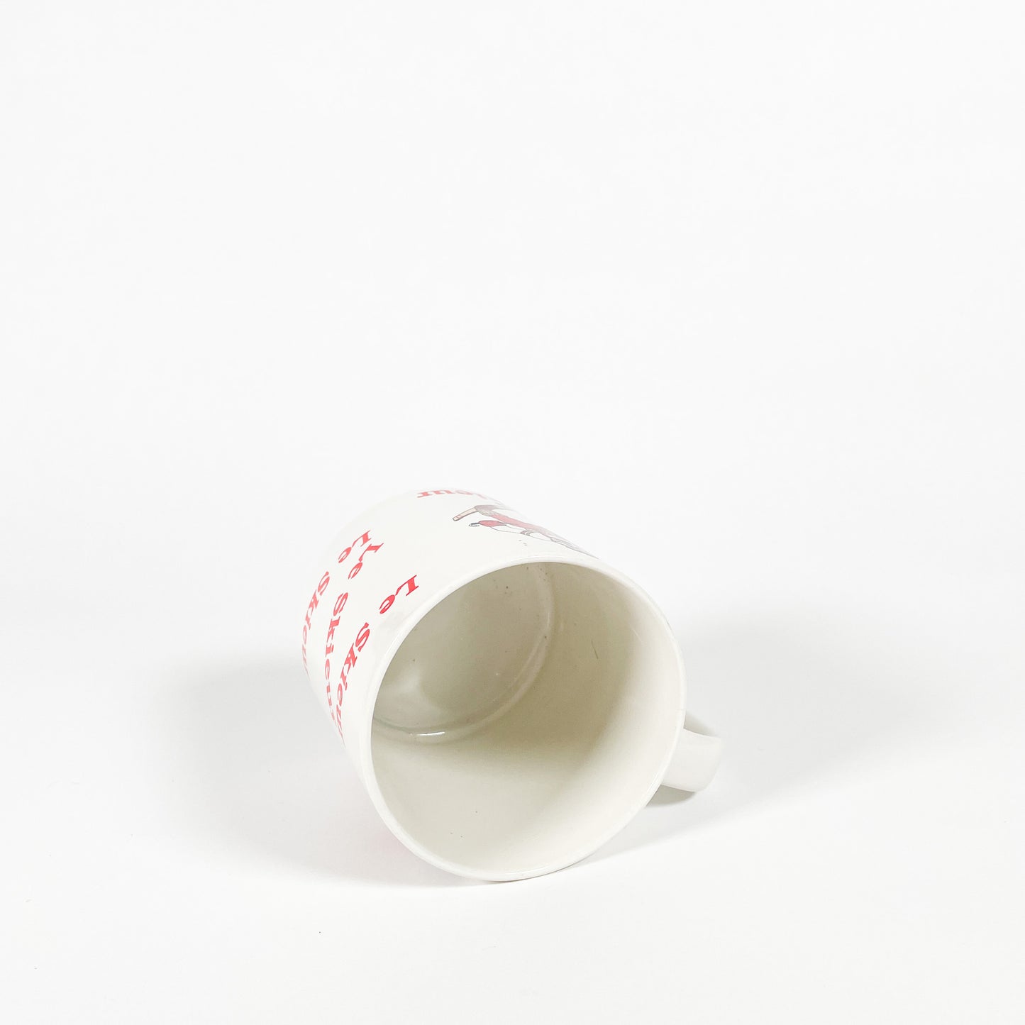 The Skier mug