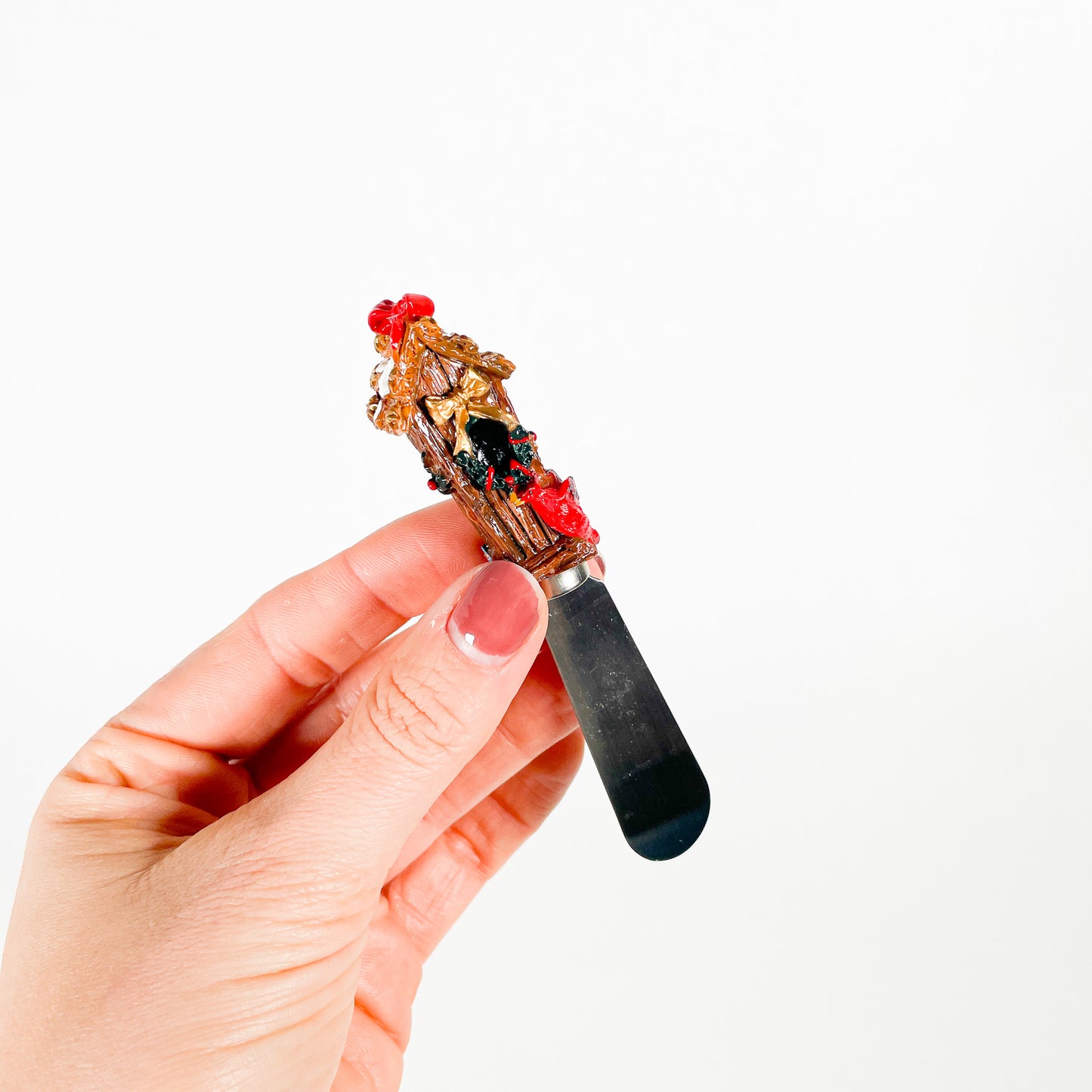 Christmas Bird Spreading Knives