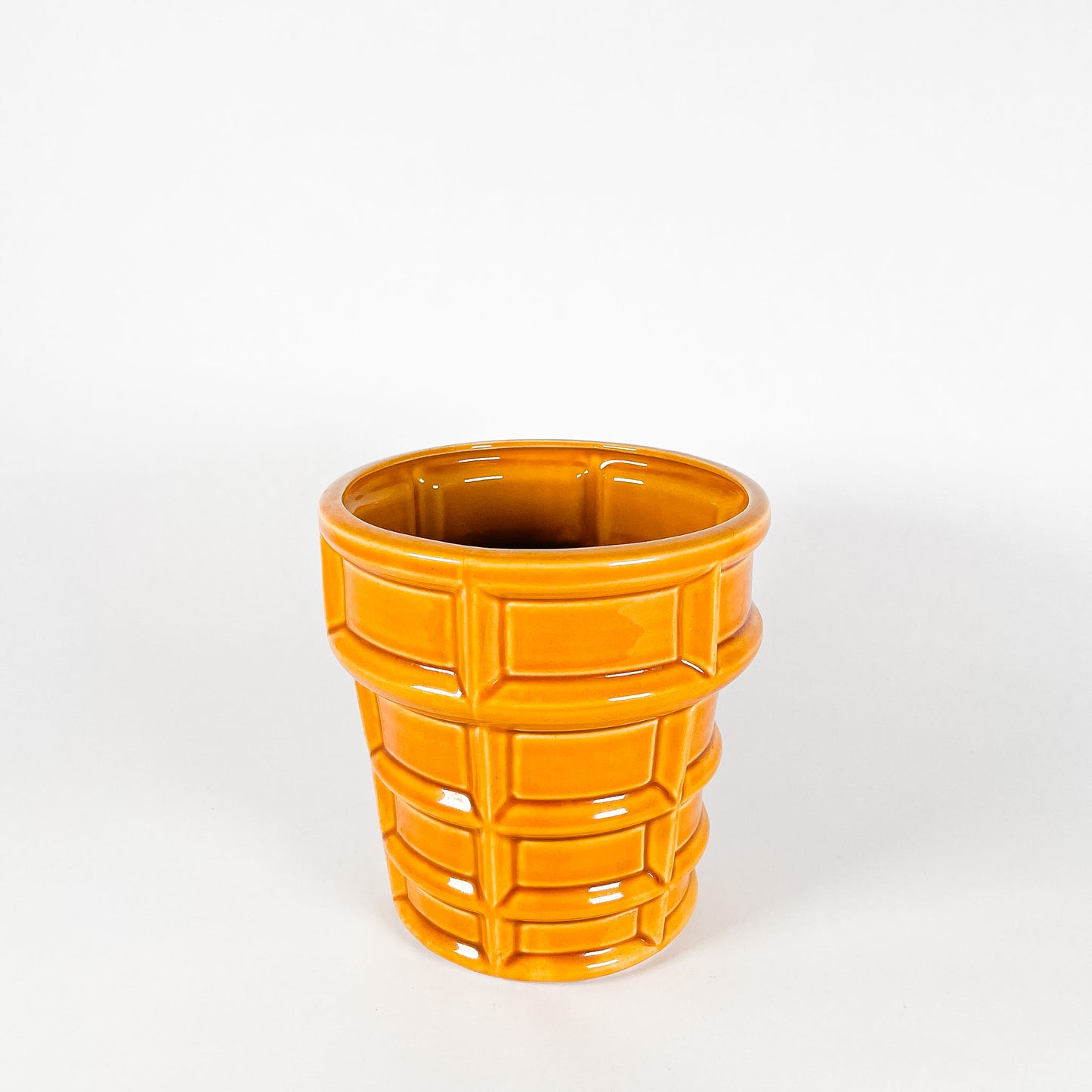 Cache-pot cornet de crème glacée