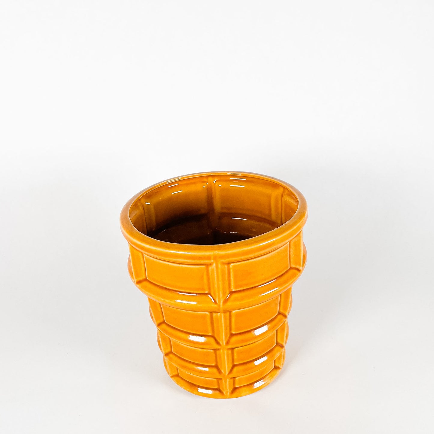 Cache-pot cornet de crème glacée