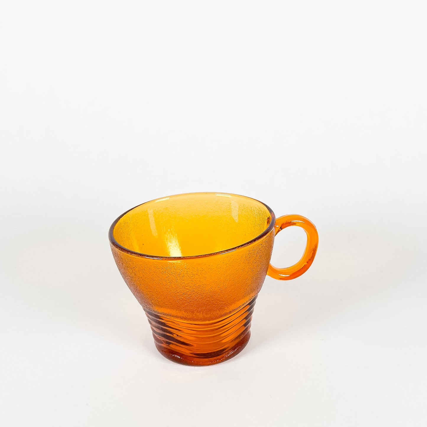 Duralex France amber glass mug