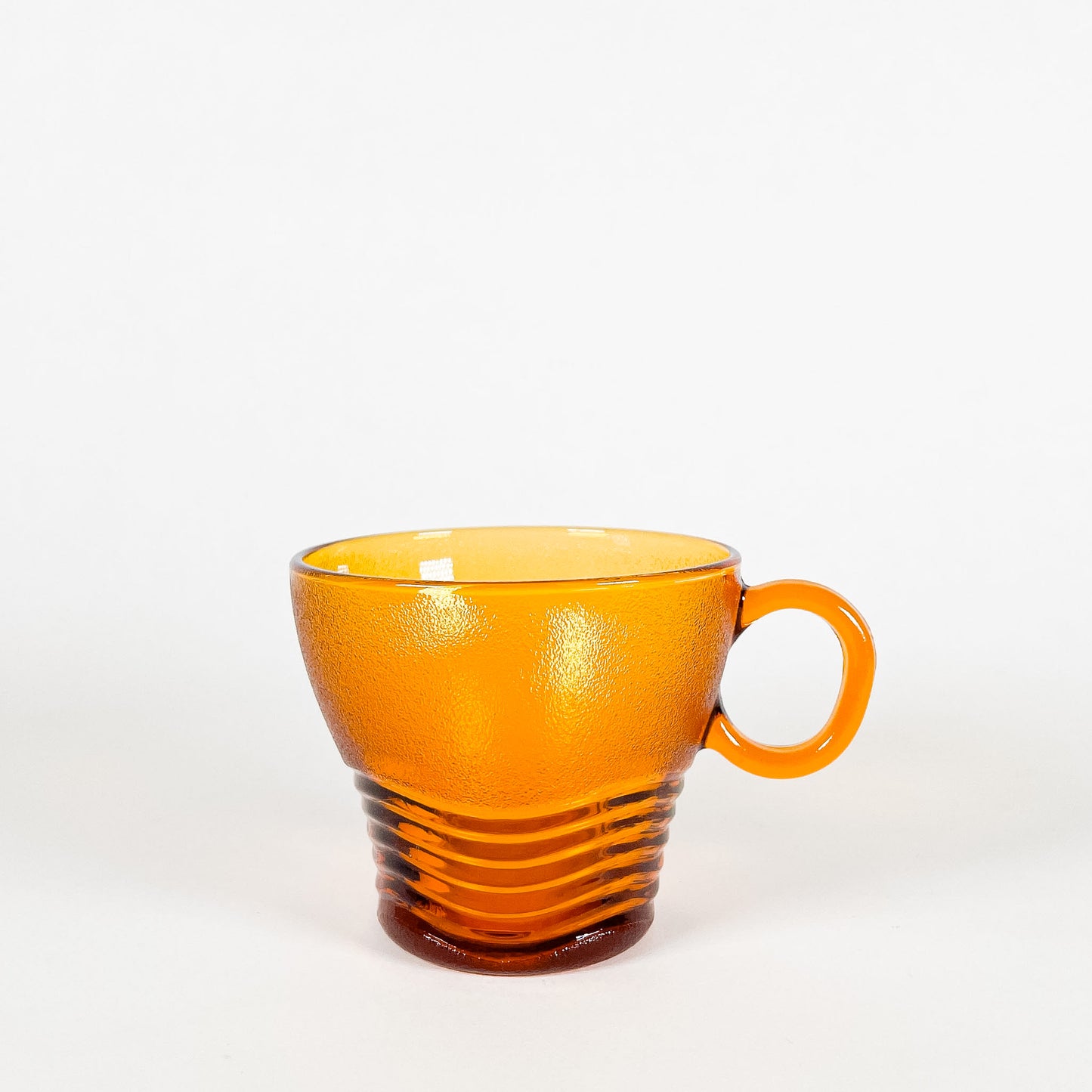 Duralex France amber glass mug