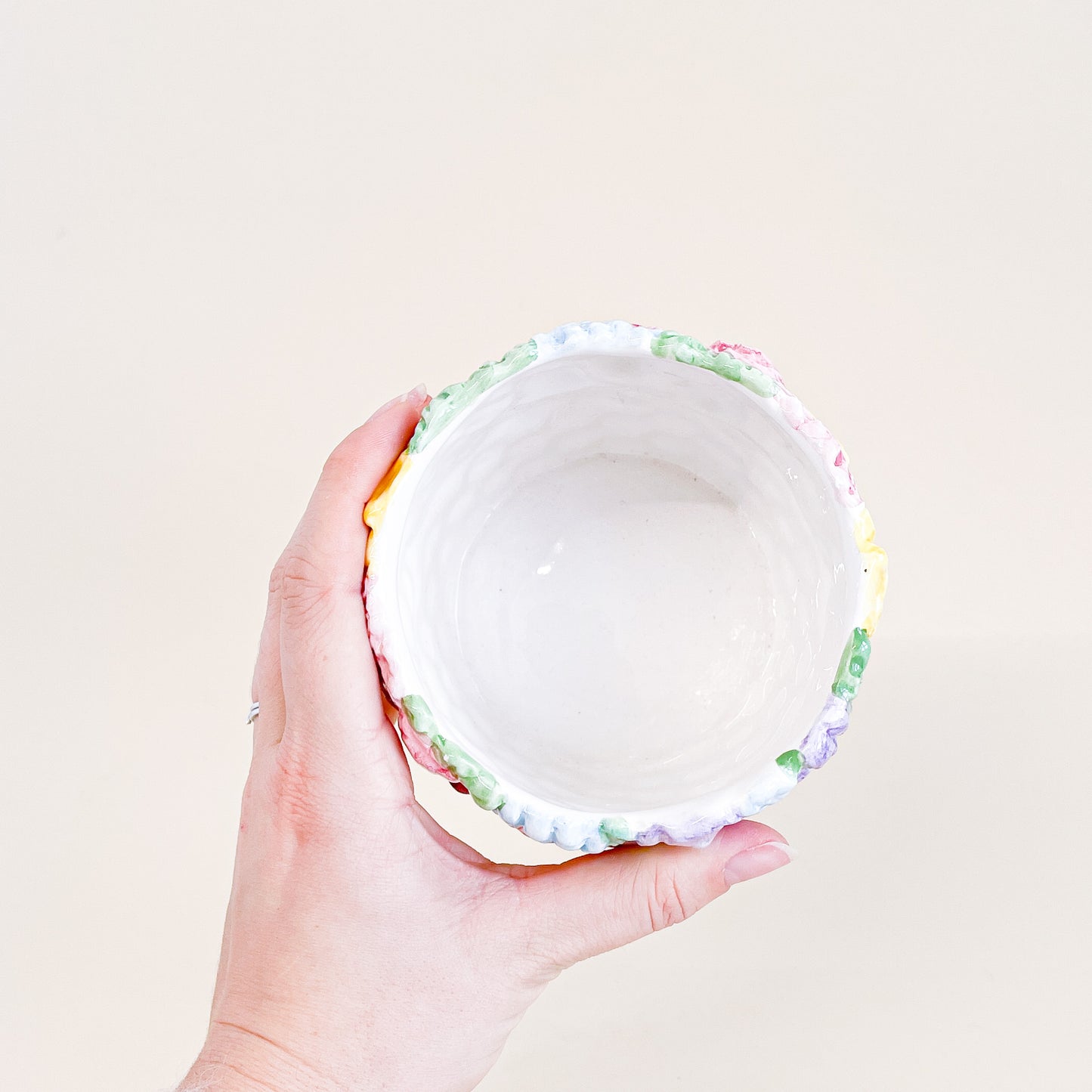 Cache-pot bouquet de fleurs
