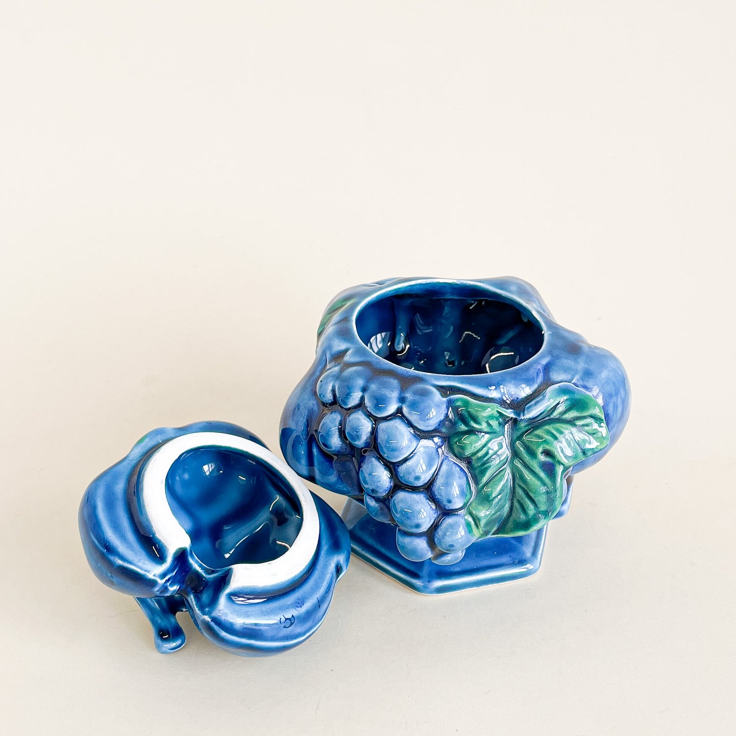 Inarco Indigo Blue sugar bowl
