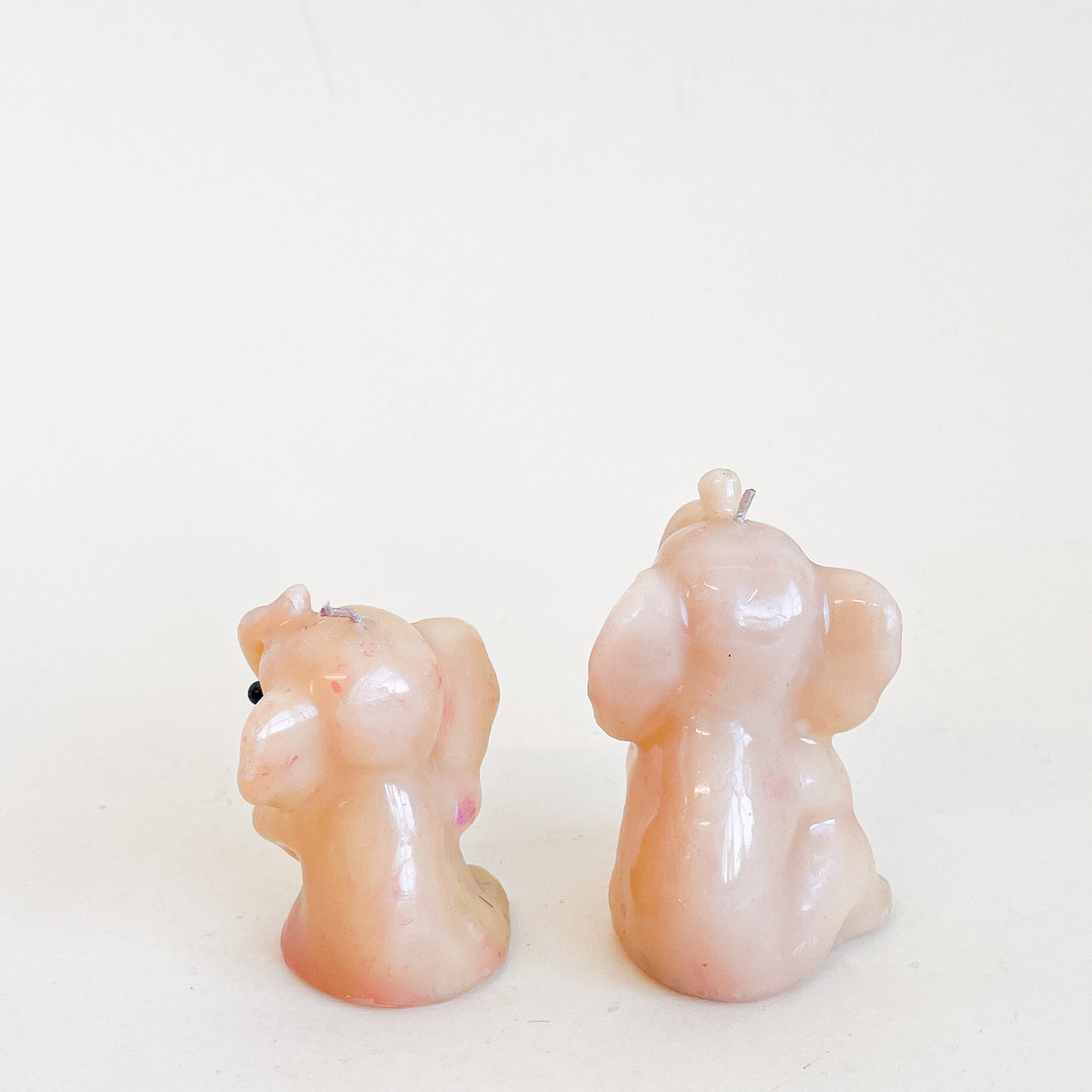 Duo petites bougies éléphants