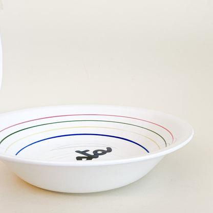 Ceramic pasta bowl