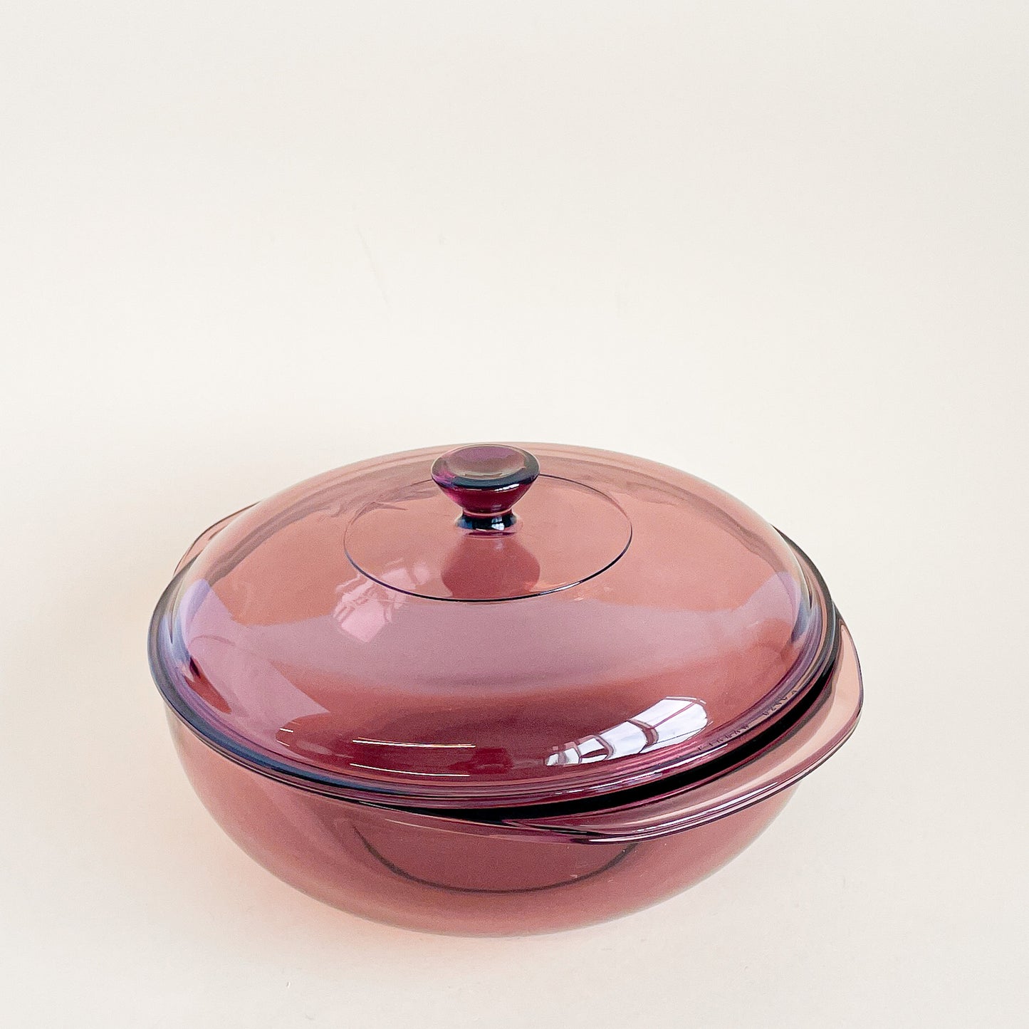 Cocotte Pyrex cranberry