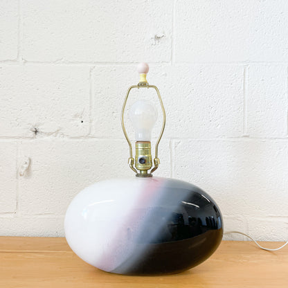 Gradient ceramic lamp