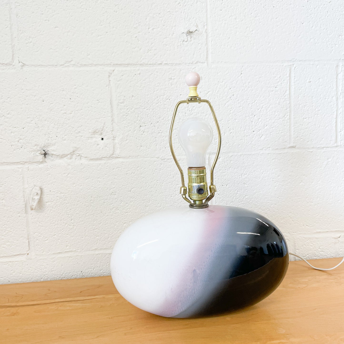 Gradient ceramic lamp