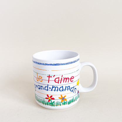 Tasse Je t'aime grand-maman