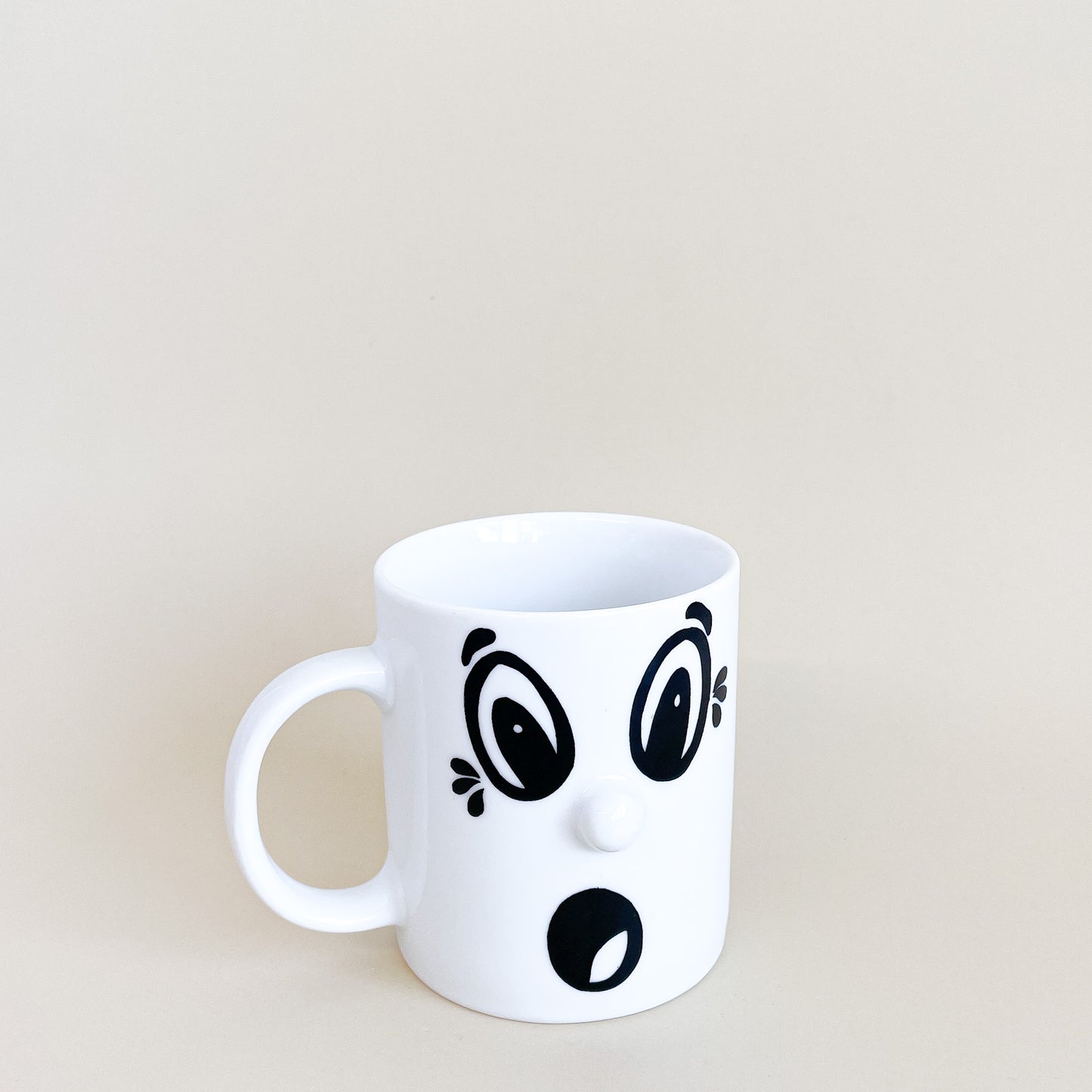 Surprised man mug