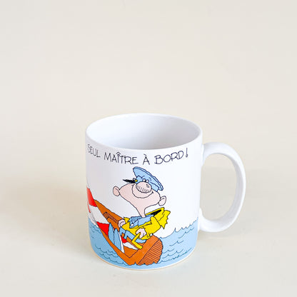 Only master on board mug