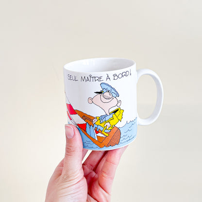 Only master on board mug