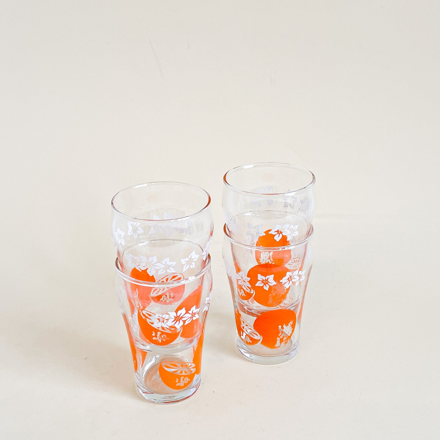 Verres oranges