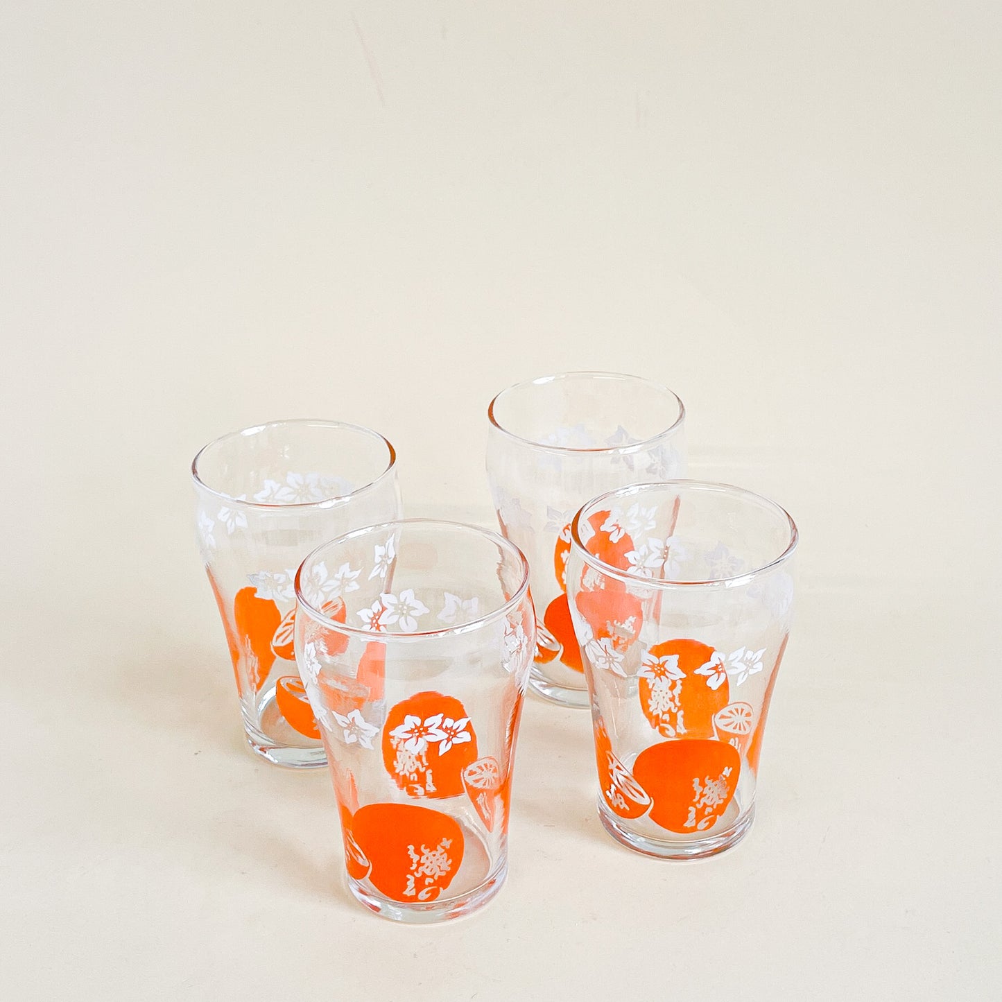 Verres oranges