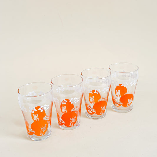 Orange small tumblers
