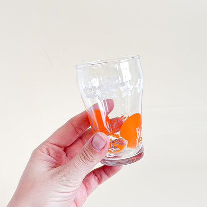 Orange small tumblers