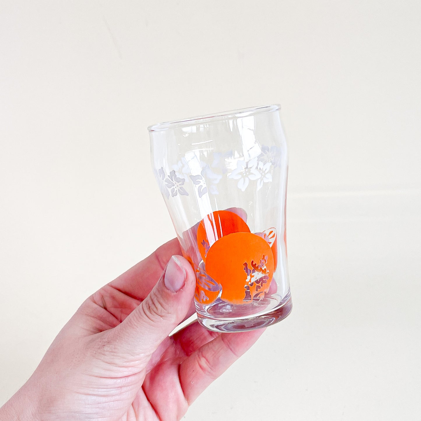 Orange small tumblers