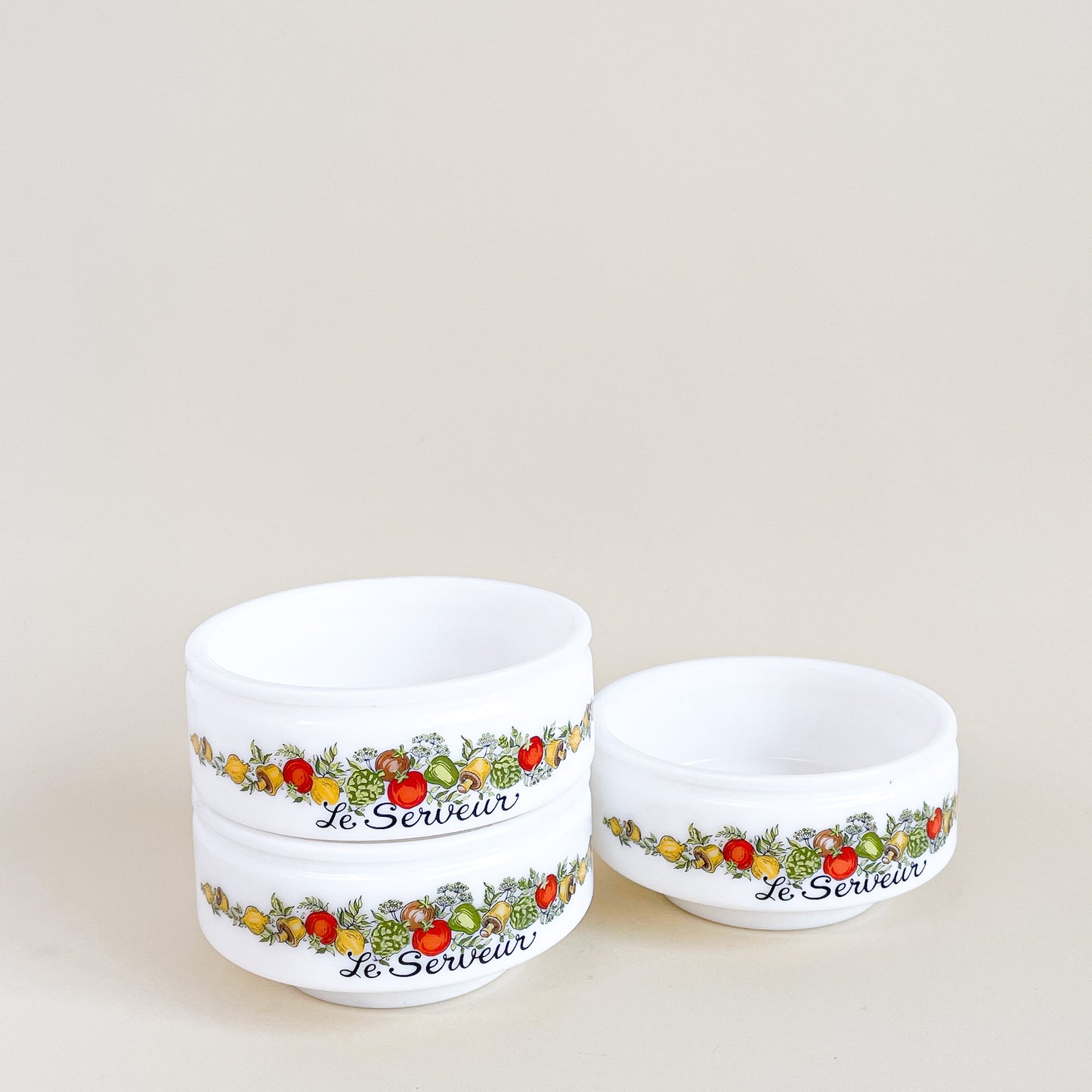 Spice of life salad bowls set