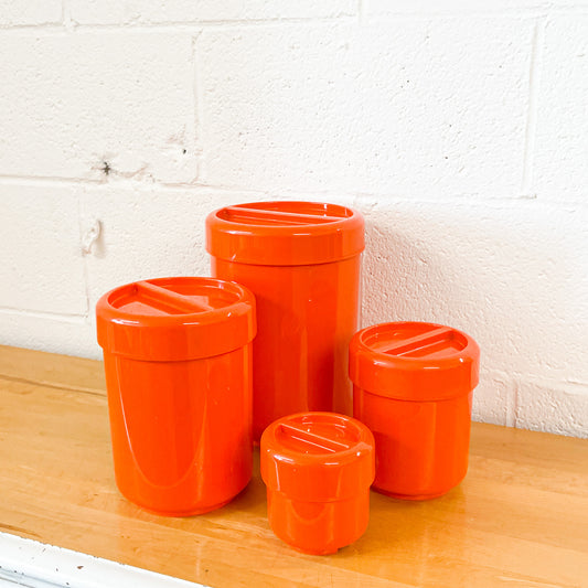 André Morin orange IPL canisters set