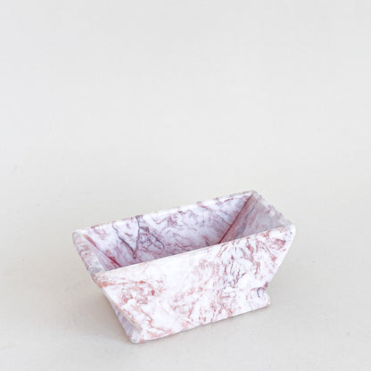 Pink marble coasters