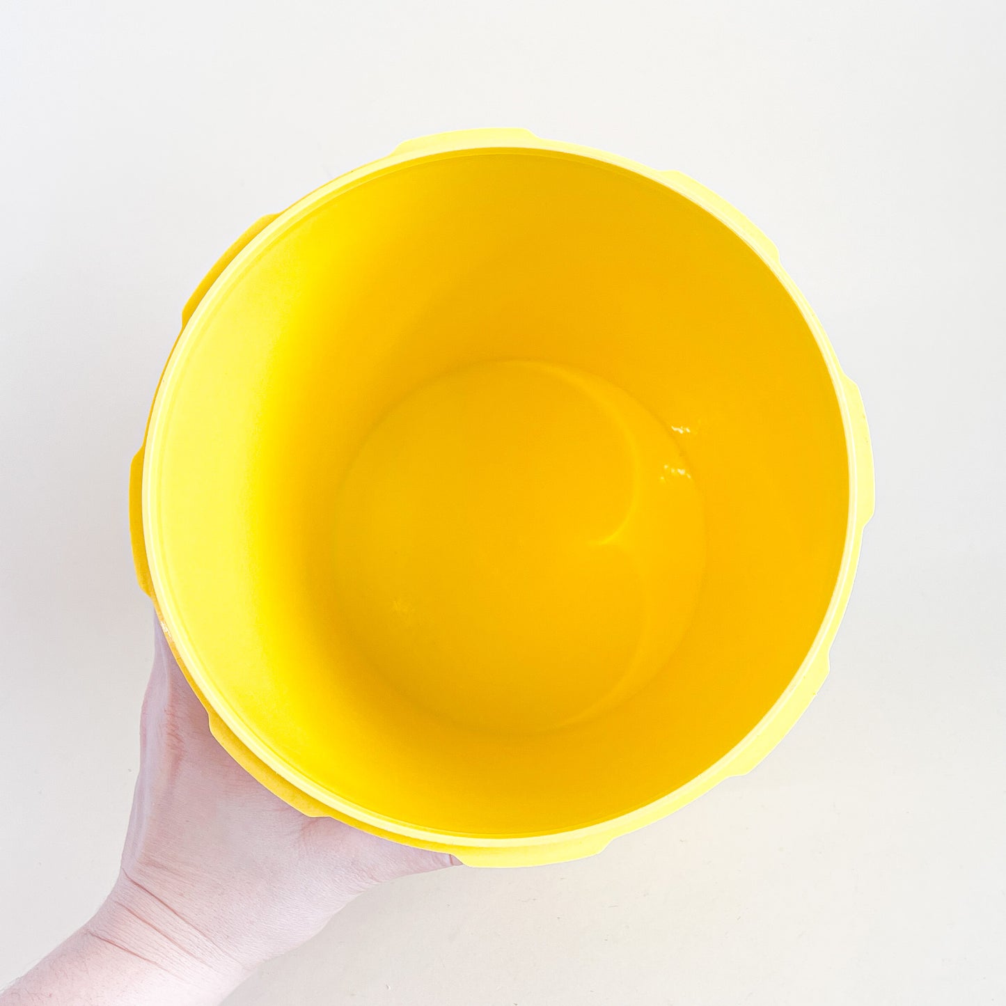 Contenant Tupperware Servalier jaune